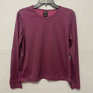 Vintage Paragonia Capeline Baselayer Shirt Women’s Medium Long Sleeve